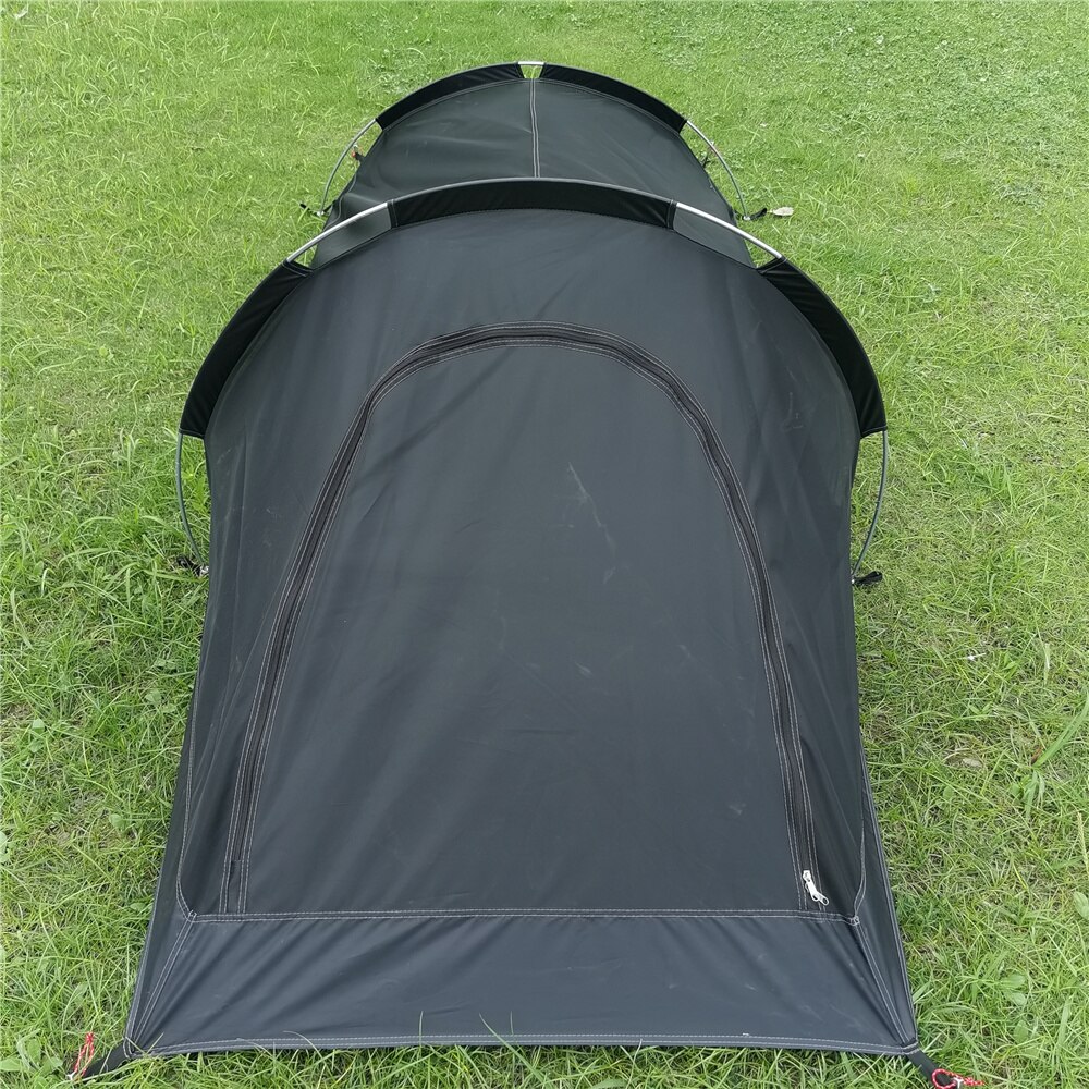 Cheap Goat Tents Ultralight Outdoor Camping Tent 1 Person Dual Layer Backpacking Bivy Tent Portable Aluminum PolesSleeping Bag Tent Travel Tent   